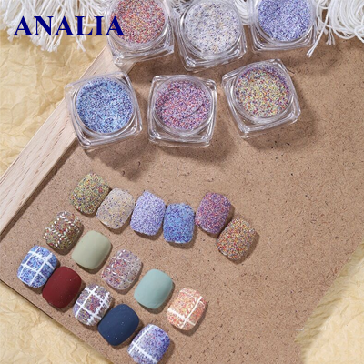  Nhũ Cát Kẻ Dạ Nail Trang Trí Móng 