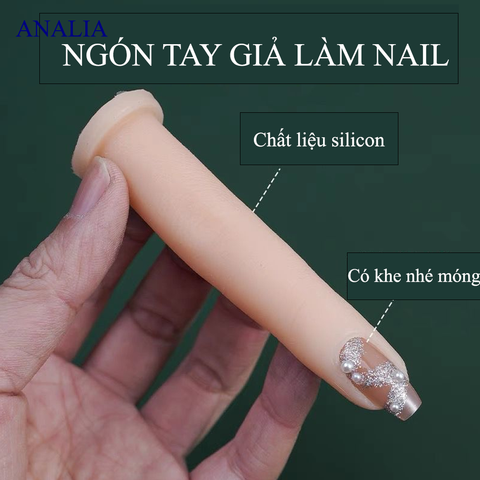  Ngón tay giả học vẽ Nail - Loại đẹp 
