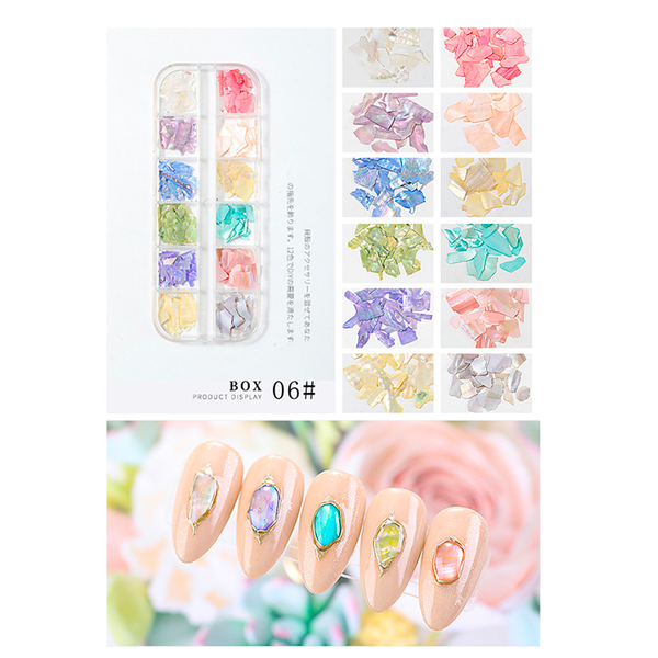  Xà Cừ Miếng Trang Trí Móng 