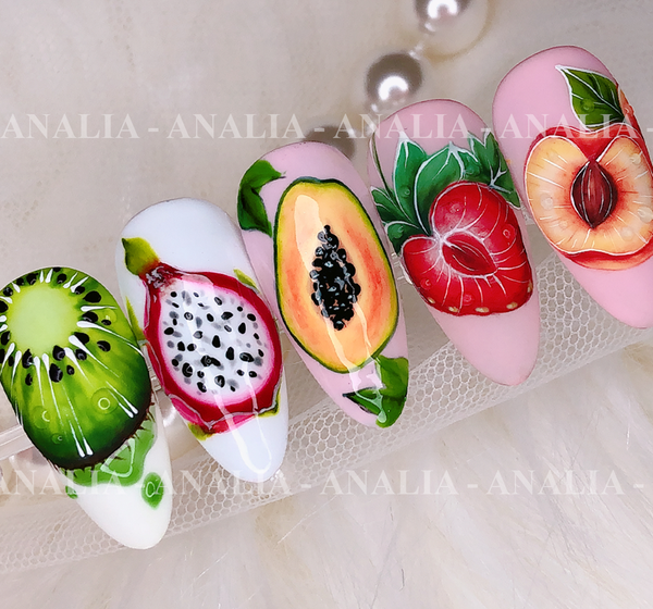  Nghệ Thuật Vẽ Cọ Râu Chuyên Đề Trái Cây 