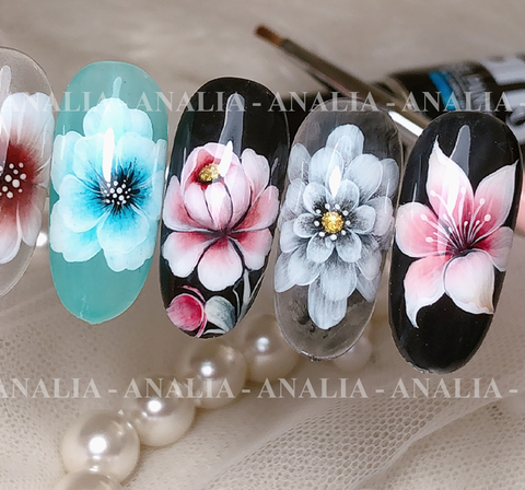  Nghệ Thuật Vẽ Cọ Bản Tròn Gel 