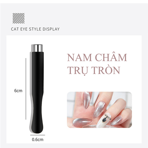  Nam Châm Hút Mắt Mèo Làm Nail 