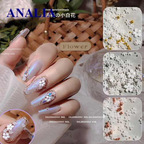 Set 12 hũ xà cừ vân đá ánh cầu vồng - xà cừ nail trang trí móng tay đắp gel  ẩn theo phong cách Hàn Nhật - Dụng cụ làm móng | TheFaceHolic.com