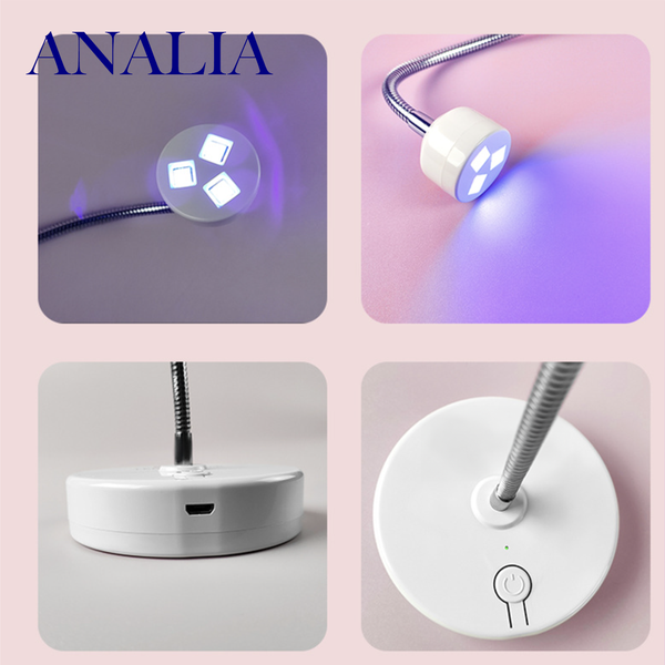  Máy Hơ Gel Mini 1 Ngón - Sạc Pin 