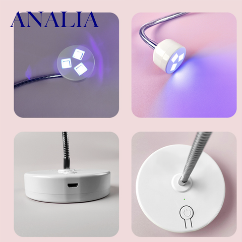  Máy Hơ Gel Mini 1 Ngón - Sạc Pin 