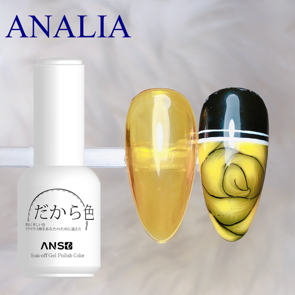  Sơn Gel Thạch ANSC Trong Màu Đậm 