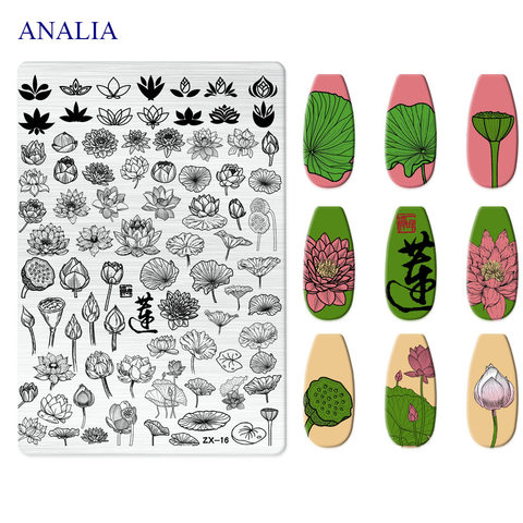  Khuôn in Nails ZX Bằng Thép 