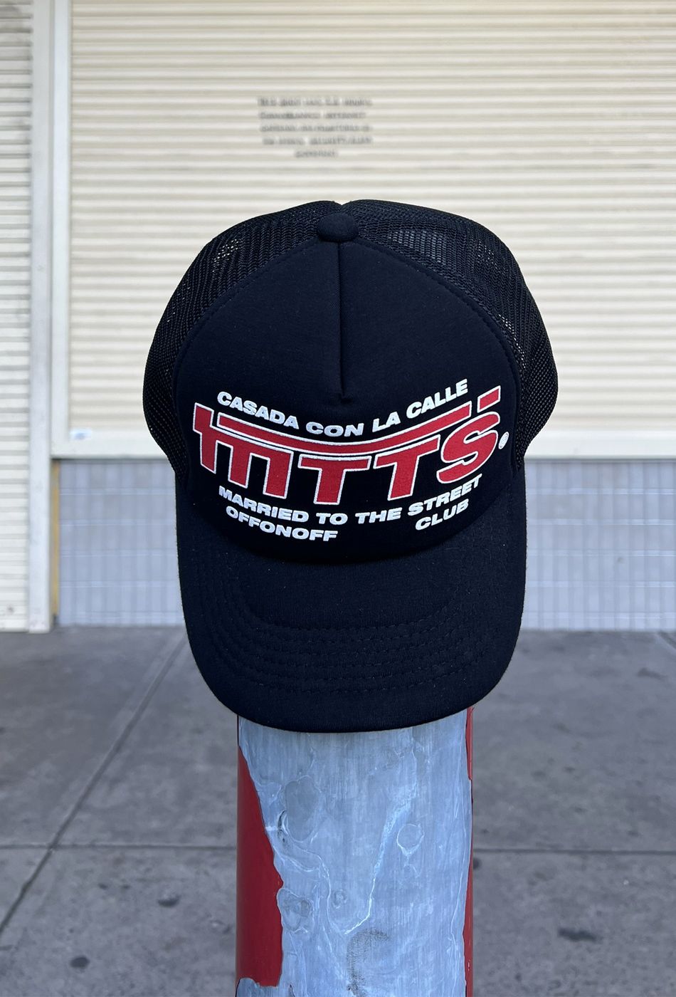  BCL MTTS TRUCKER CAP - ALL BLACK 