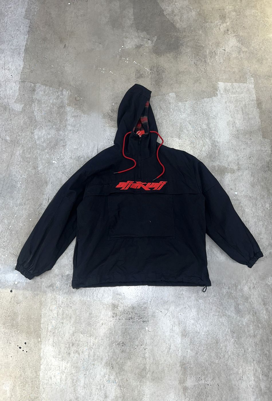  OFFONOFF - LGV2 PULLOVER JACKET / BLACK 