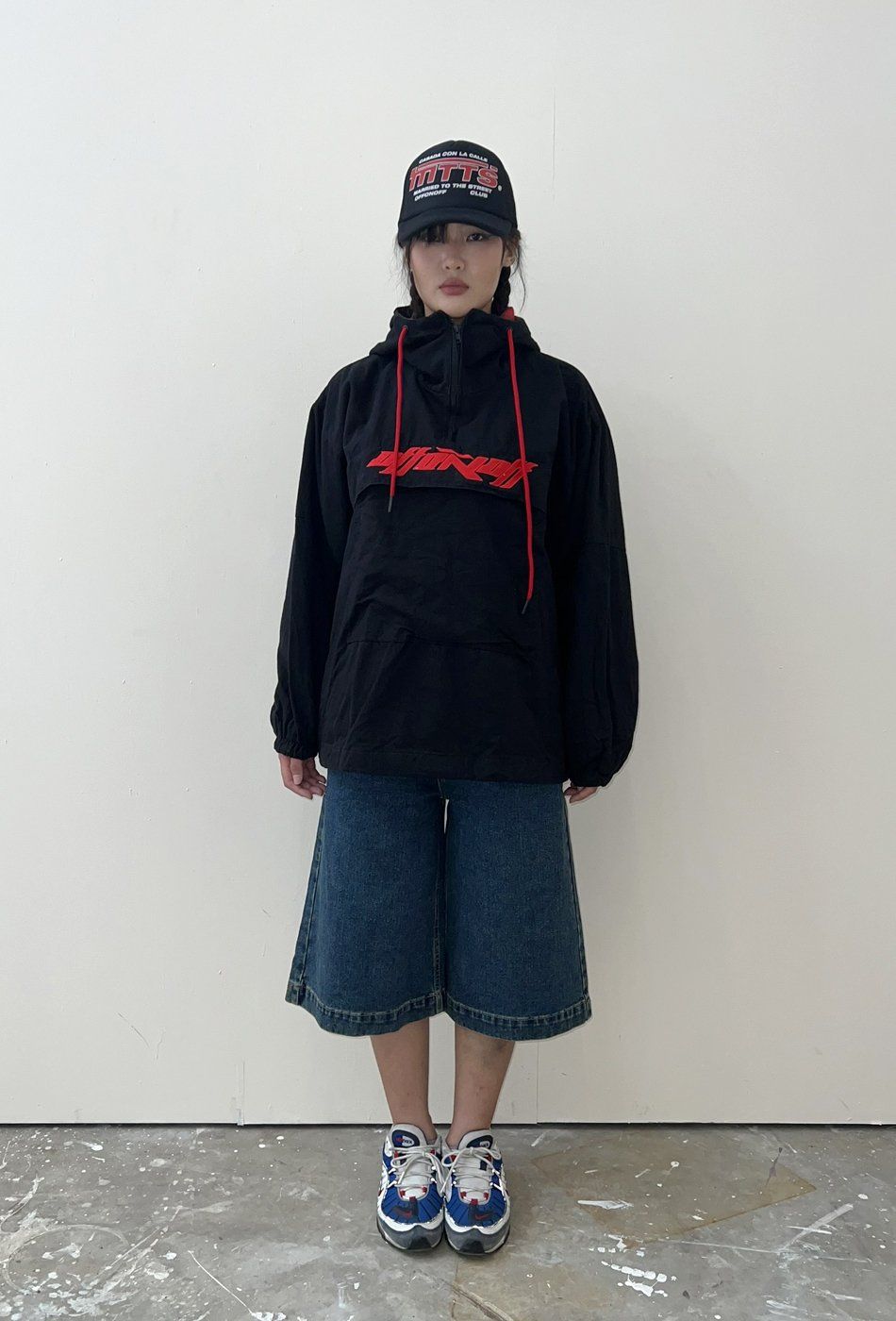  OFFONOFF - LGV2 PULLOVER JACKET / BLACK 