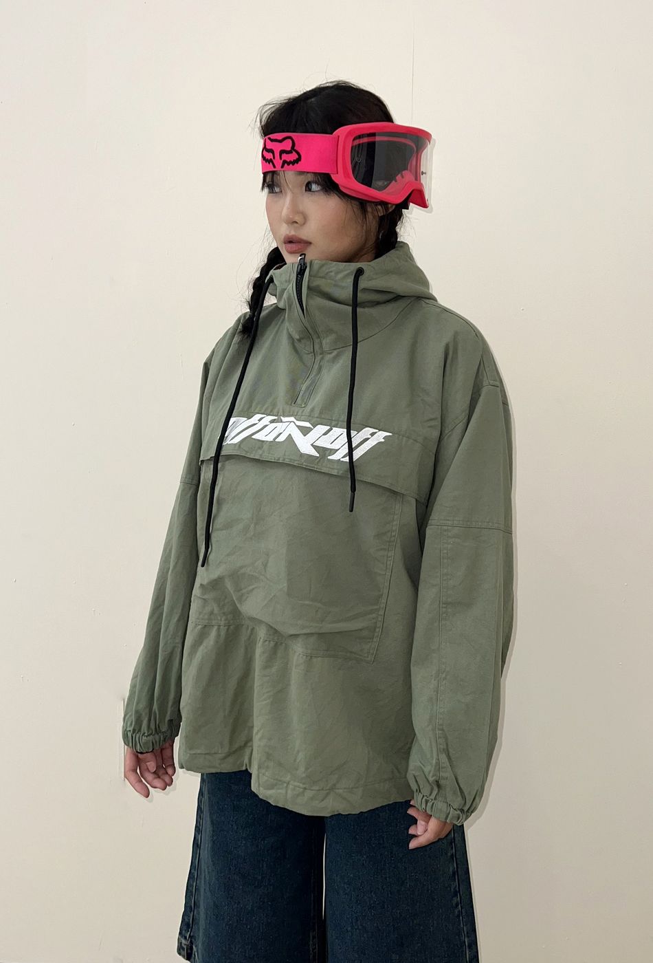  OFFONOFF - LGV2 PULLOVER JACKET / MATCHA 