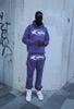 OFFONOFF STAR CIRCLE HOODIE / PURPLE