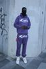 OFFONOFF STAR CIRCLE SWEATPANTS / PURPLE