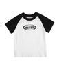 MTTS RAGLAN BABYTEE White/Black