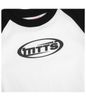 MTTS RAGLAN BABYTEE White/Black