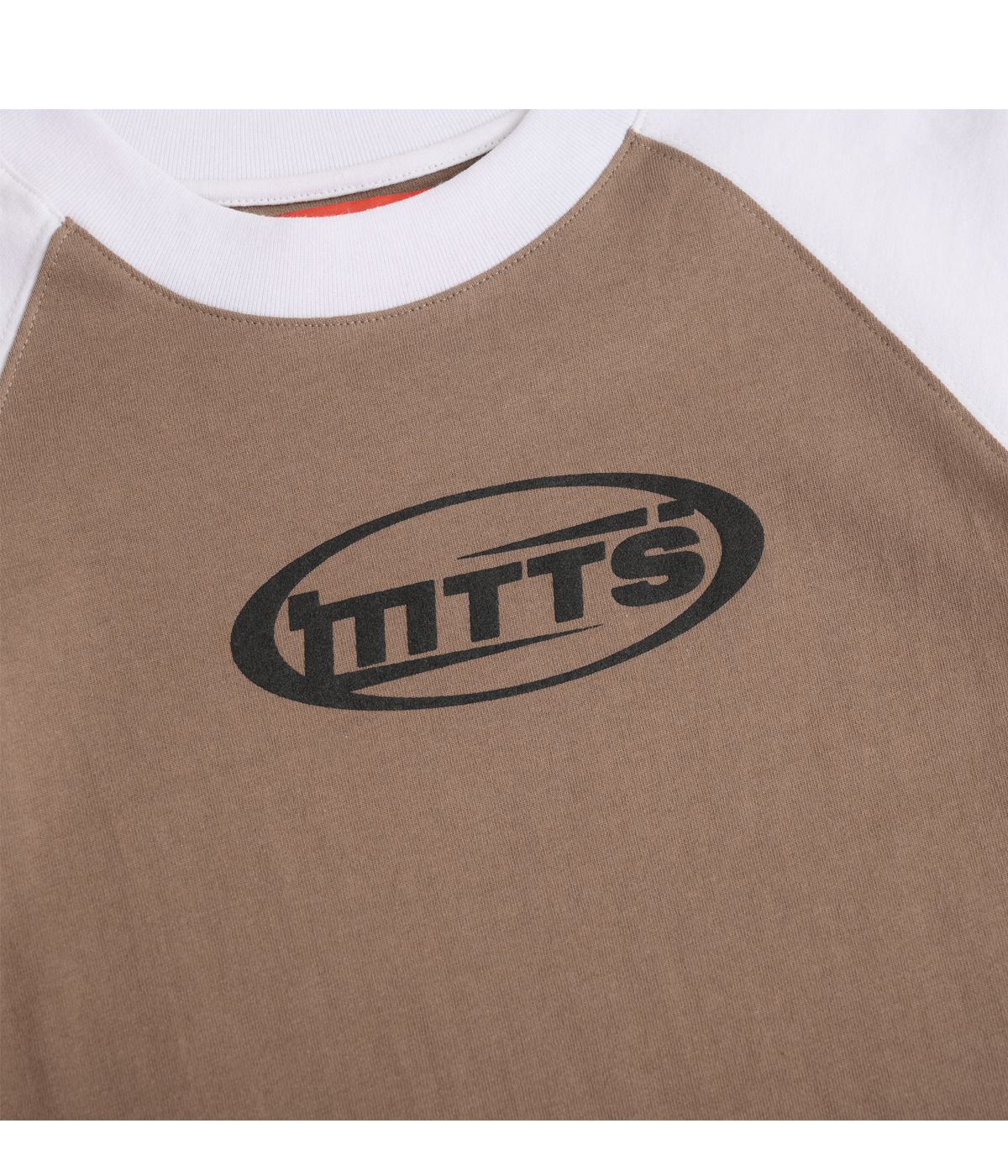  MTTS RAGLAN BABYTEE Brown/White 