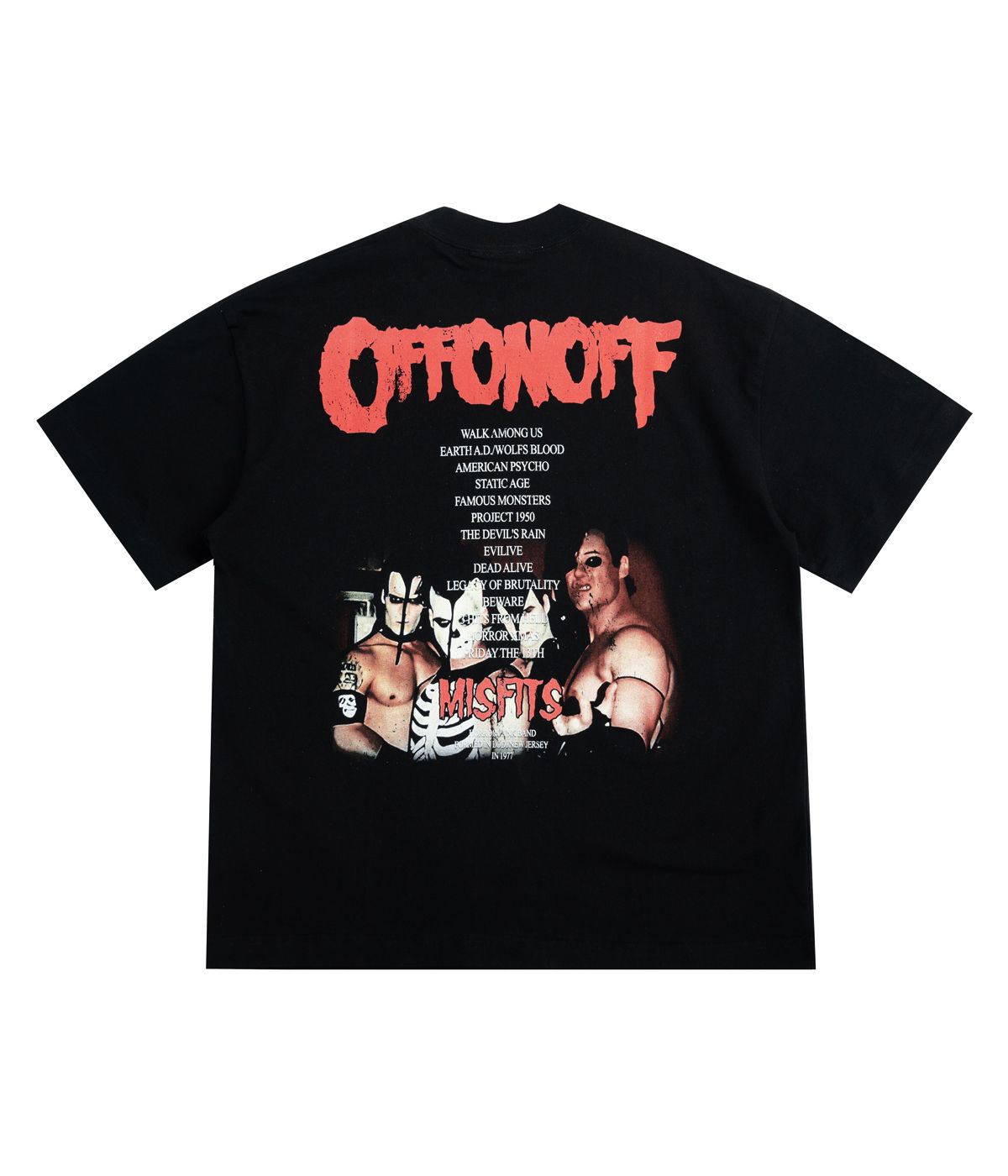  OFFONOFF HLW MISFITS TEE 