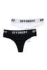 OFFONOFF THONG  / BLACK