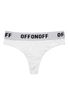 OFFONOFF THONG / WHITE