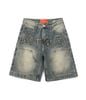 PATCH DENIM SHORT