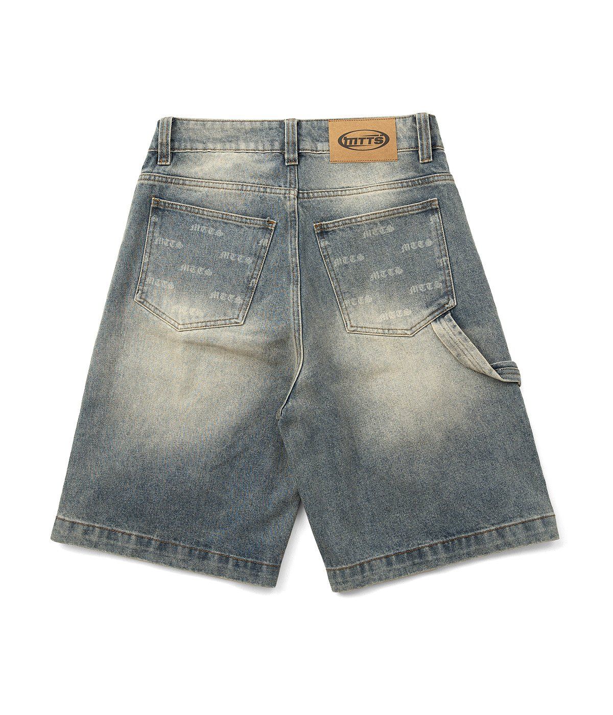  PATCH DENIM SHORT 