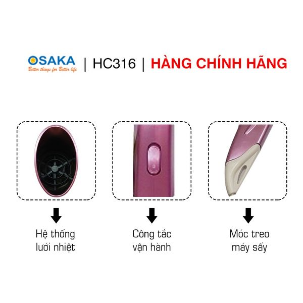 MÁY SẤY TÓC OSAKA HC316