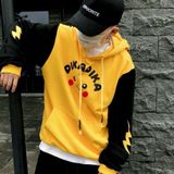  ÁO HOODIE NÓN UNISEX NAM NỮ PIKACHU 