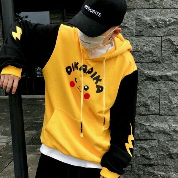 ÁO HOODIE NÓN UNISEX NAM NỮ PIKACHU