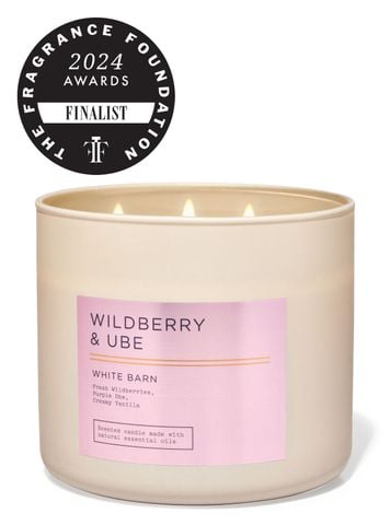  NẾN THƠM 3 BẤC BATH & BODY WORKS 3-WICK CANDLE WILDBERRY & UBE 
