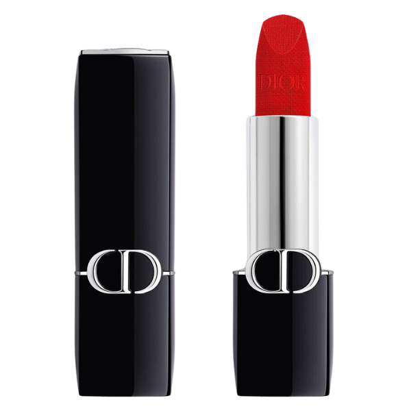  Son Dior Rouge Dior Velvet Finish 999 – Màu Đỏ Tươi 