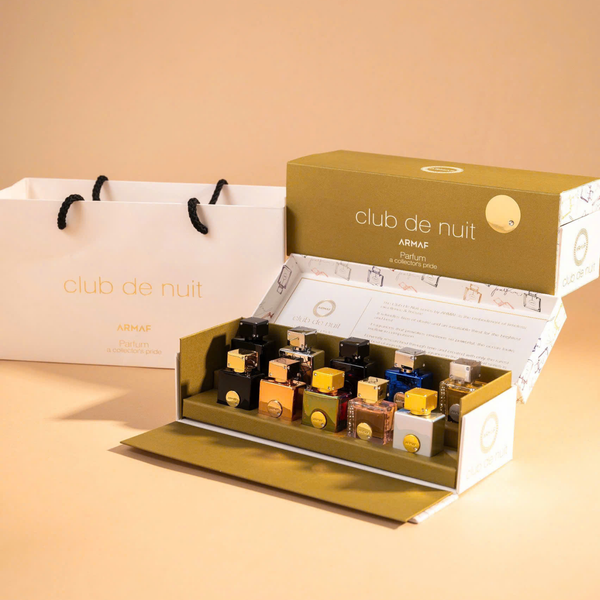  Gift Set nước hoa Armaf Club de Nuit Miniature Collection 10 chai x 5ml 