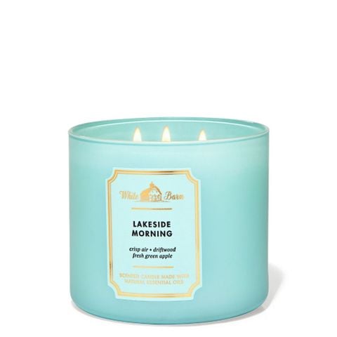 Nến thơm Bath & Body Works LAKESIDE MORNING 3 bấc 