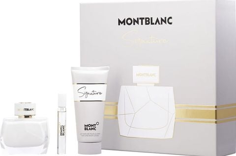  Gift set nước hoa  Montblanc Signature edp (3pcs) 