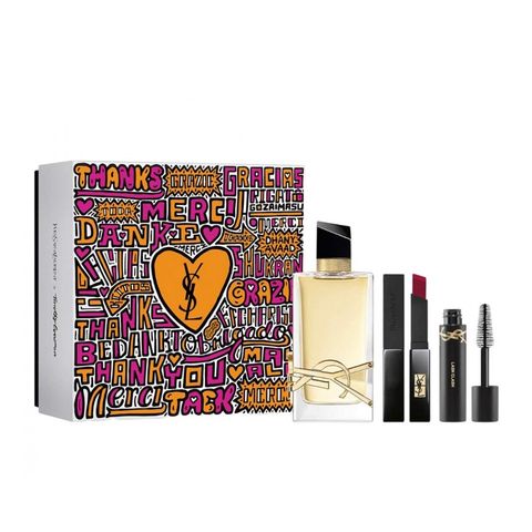  Set Nước Hoa YSL Yves Saint Laurent Libre EDP 3 Món (EDP 90ml + Mascara 2ml + Son YSL 308 Radical Chili 2g) 