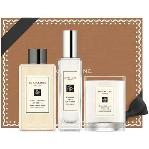  Gift set Jo Malone English Pear & Freesia nước hoa, sữa tắm và nến thơm 
