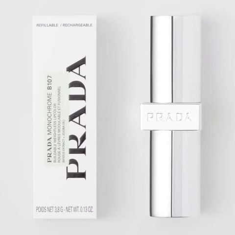  Son Prada Monochrome Soft Matte B101 Tiepolo Màu Hồng Cam Đất 