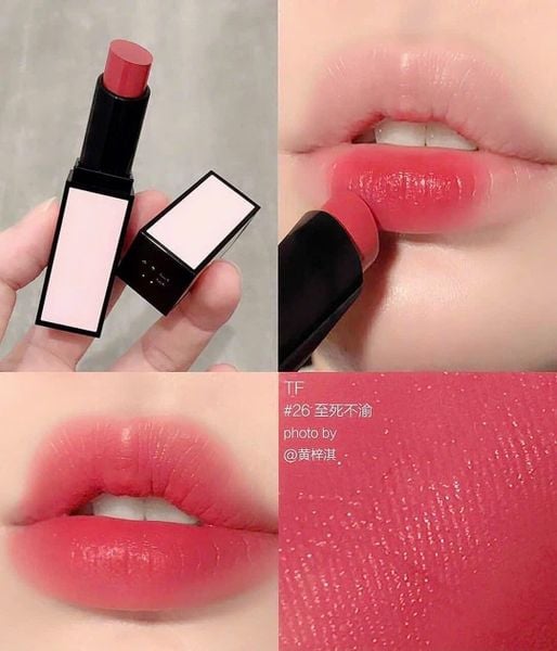  Son Tom Ford Lip Color Satin Matte Màu 26 To Die For ( Limited ) 