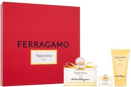 Gift Set Salvatore Ferragamo Signorina Libera  (100ml + 10ml + Body Lotion 75ml) 