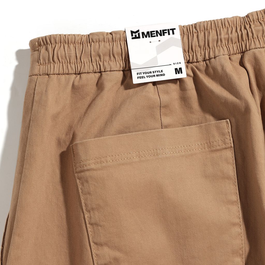  Quần Khaki Nam Trơn Ống Rộng Form Wide Leg 2401022 