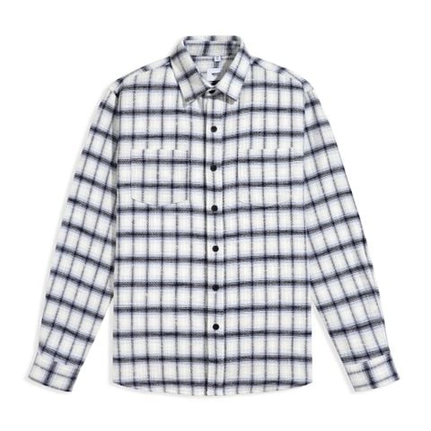 Áo Sơ Mi Tay Dài Cotton Caro Form Regular 2412003