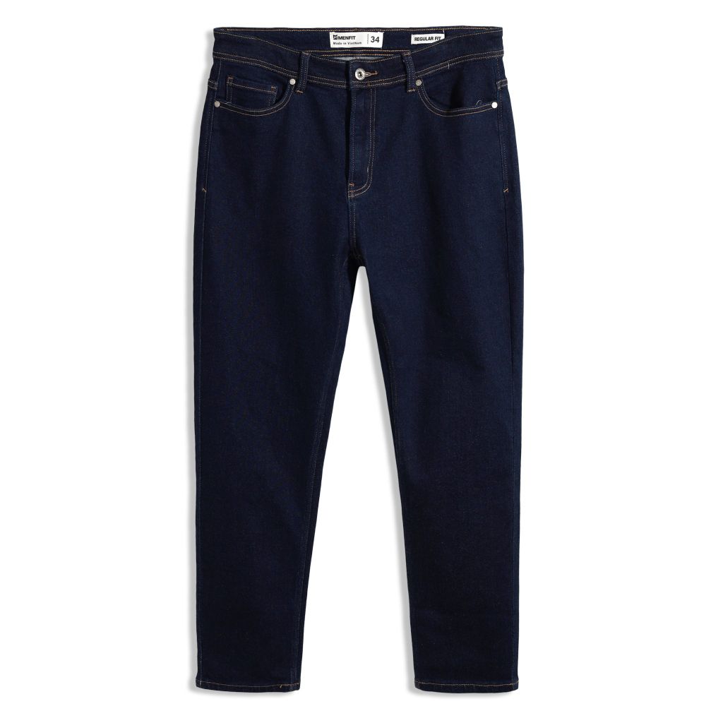  Quần Dài Jeans Trơn Form Regular 2407032 