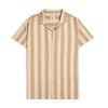 Áo Sơ Mi Tay Ngắn Linen Kẻ sọc Form Regular 2409008