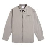 Áo Sơ Mi Tay Dài Cotton Thêu Form Oversize 2411012 