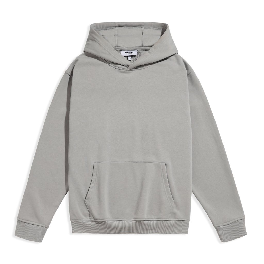  Áo Bộ Hoodie Cotton Trơn Form Regular 2412012 AB 
