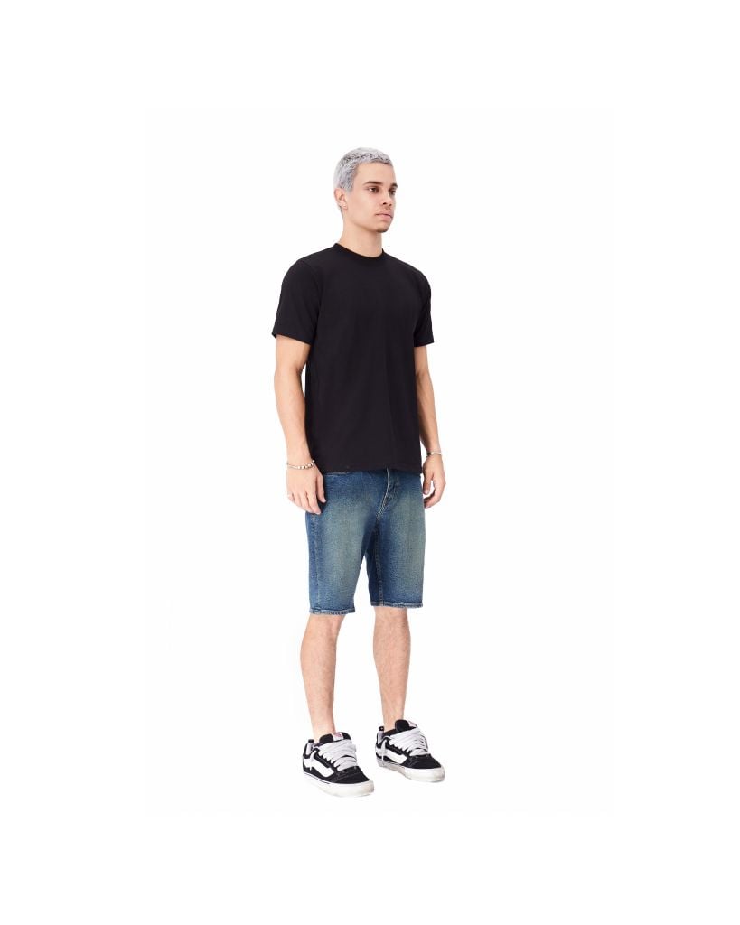  Quần Short Nam Denim Trơn Form Regular 2302036 