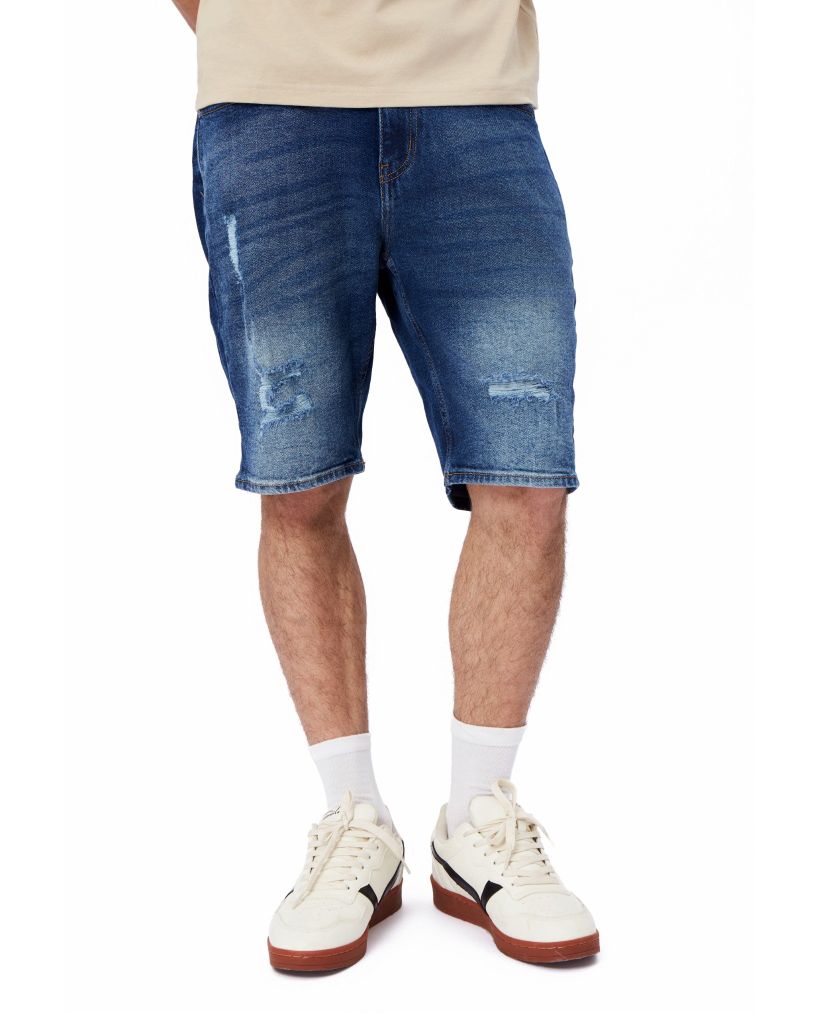  Quần Short Jean Rách 0134 