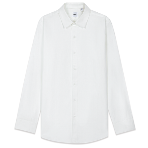 Áo Sơ Mi Nam Tay Dài Cotton Trơn Form Slimfit 2309001-25-Slim