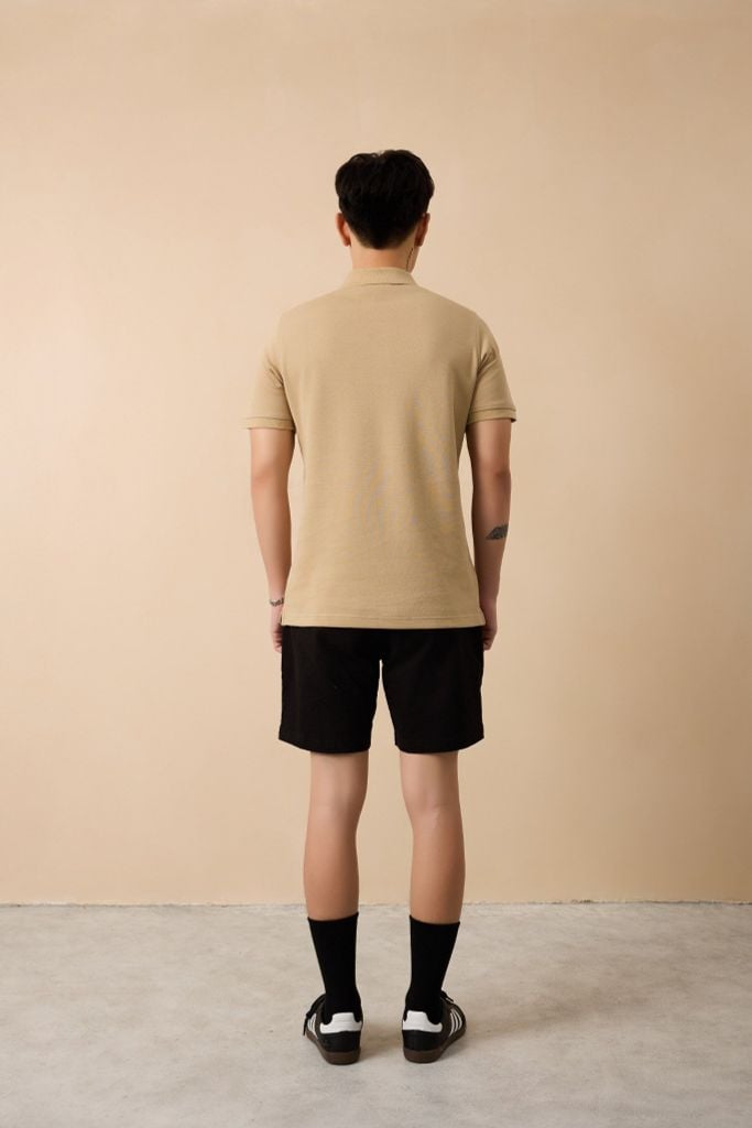  Áo Polo Cotton Trơn Form Slimfit 2410002 