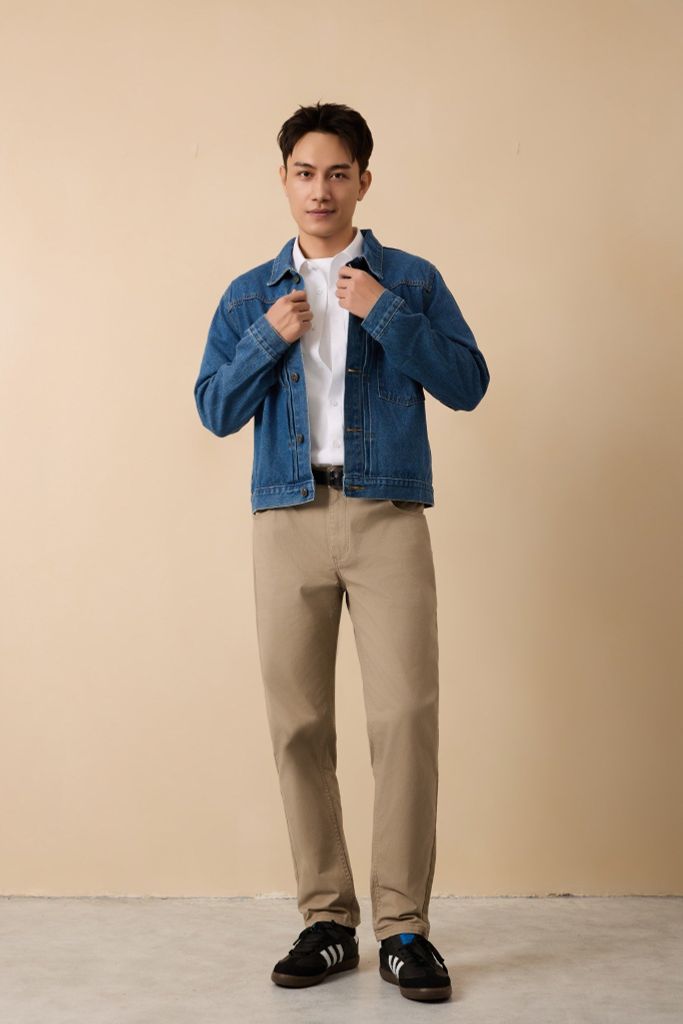  Áo Khoác Jean Nam Form Regular 2404011 