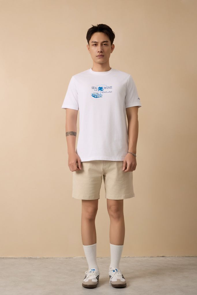  Áo Thun Cotton In Form Regular 2310029 